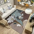 thumbnail image 1 of Modern Simplicity Living Room Rugs Light Luxury Home r Flowers Rug Bedroom Lounge Coffee Table Non-s, 1 of 5