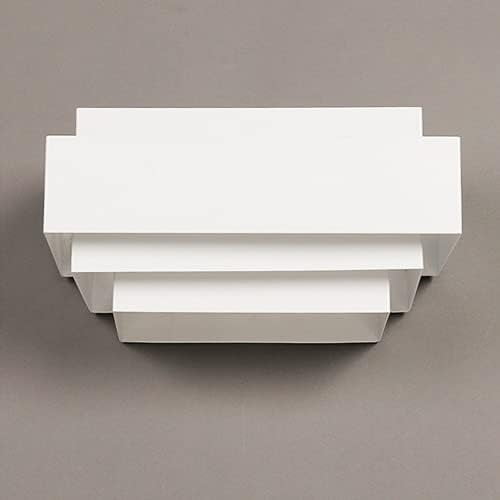 Modern Simplicity White Wall Lamp Creativity Square Wall Light High Light Transmittance Corridor Lights Decoration Living Room Restaurant Cafe
