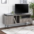 thumbnail image 1 of Modern Slate Grey TV Stand for TVs up to 70" by Manor Park, 1 of 14