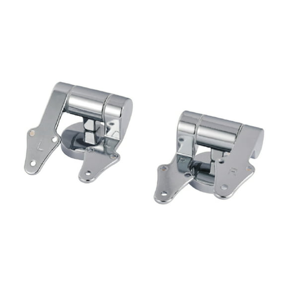 Modern & Slow Drop Toilet Hinges Gentle Closing Toliet Lid Hinges Convenient Toilet Hinges Simple Assembly Toilet Hinges