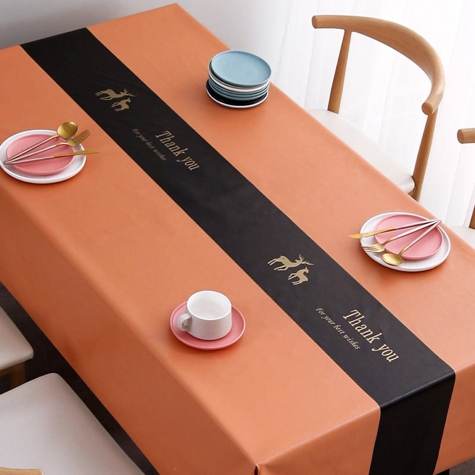 Modern Small Fresh Waterproof Table Tablecloth for Table Party ration ...