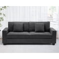 thumbnail image 1 of Modern Sofa for Living Room,83-Inch Corduroy Comfy Sofa with Deep Seats and Wide Armrests,Removable Cover,3 Seater Sofa,Easy Assembly for Small Spaces, 1 of 7