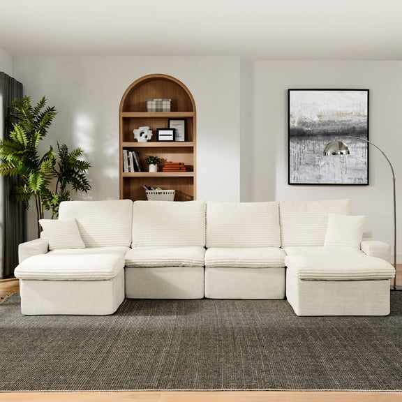 Modern Sofa with No Assembly | Various Combinations | Fit Any Scene in Your Home