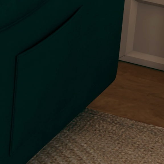 Modern Sofas Sofa Centric Design: 54-Inch Velvet Sofa Bed with Dual Purpose - A Stylish Black Retractable Bed for Your Living Room,Fabric Sofas