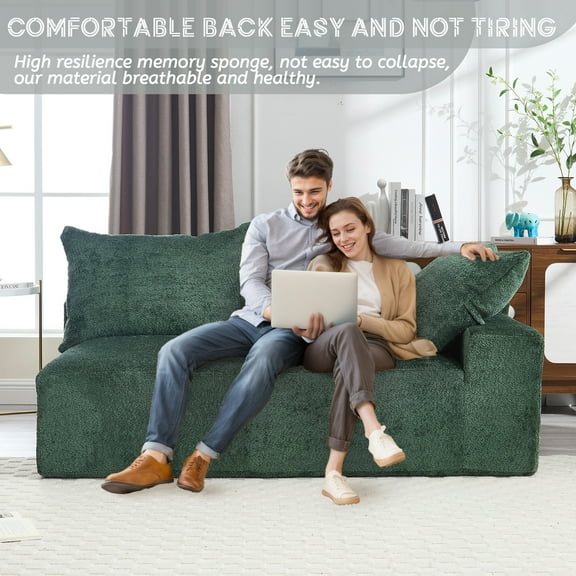 Modern Sofas UNITED WE WIN Exquisite fabric technology, intimate two-person design, lazy leisure sitting, free combination of flexible and changeable, a wide range of scene applicability of the sofa