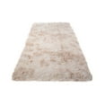 thumbnail image 1 of Modern Soft Fluffy Shaggy Rug for Bedroom Livingroom Small Chair Decor Rugs Feet Floor mats , Non-Slip Plush Furry Fur Area Rugs Comfy Nursery Accent Floor Carpet 31.5x63in, 1 of 2