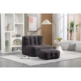 thumbnail image 1 of Modern Soft Memory Foam Bean Bag Chair with Ottoman, for Adults and Children, 1 of 22