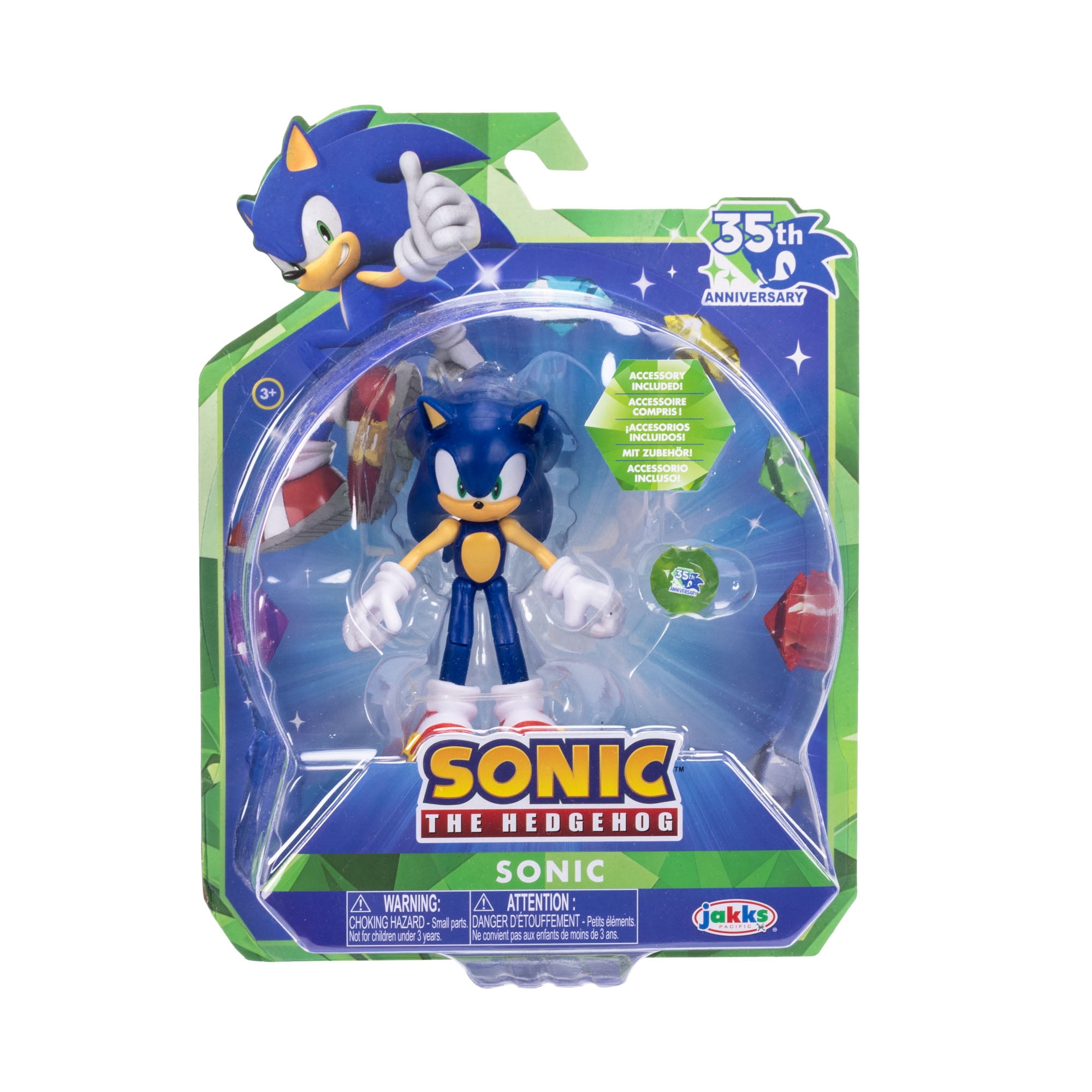 New ソニック Sonic the Hedgehog 35th Anniversary Modern Sonic with Chaos