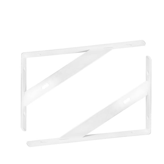 Modern Space Saving Wall Shelf Cold Rolled Steel Brackets Bathroom Kitchen Storage Rust Resistance Easy Installation