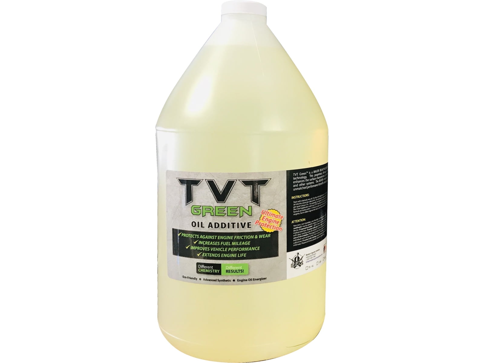 Modern Spartan Systems TVT Engine/Vehicle Oil Additive, 1 Gallon