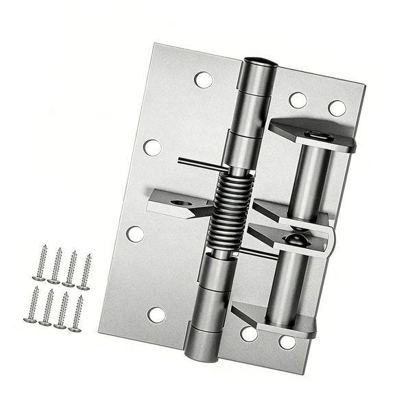 Modern Spring Hinge Rusts Stainless Steel Auto Adjusting Hinge Simple Installation for Smooth Quiet Door Closing