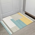 thumbnail image 1 of Modern Square Geometric Entrance Door Mat Home Luxury Decoration Carpet for Living Room Non-slip Bathroom Mat Hallway Long Mat, 1 of 5