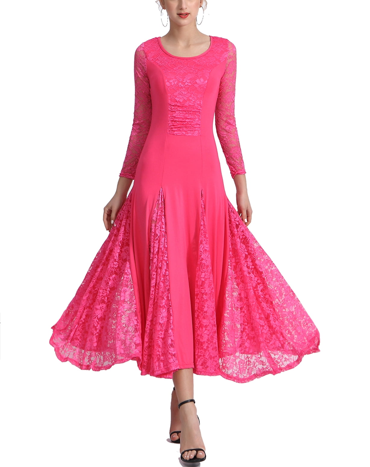 Modern Square Line Dance Attire Dresses Dancewear Fashion Show Dancers Uniforms