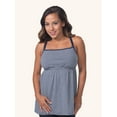 thumbnail image 1 of Leading Lady, Nursing Tank, Built in Nursing Bra, Racerback Cami, Nursing Clips, Breastfeeding or Pumping, Breathable Cotton (Women's), 1 of 4