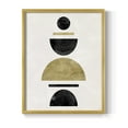 thumbnail image 1 of Modern Stack in Gold Solid Wood 11 x 14 Framed Print, 1 of 6