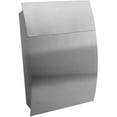 thumbnail image 1 of Modern Stainless Hardware MB1, Solid Grade 304 Stainless Steel Mailbox, 1 of 5