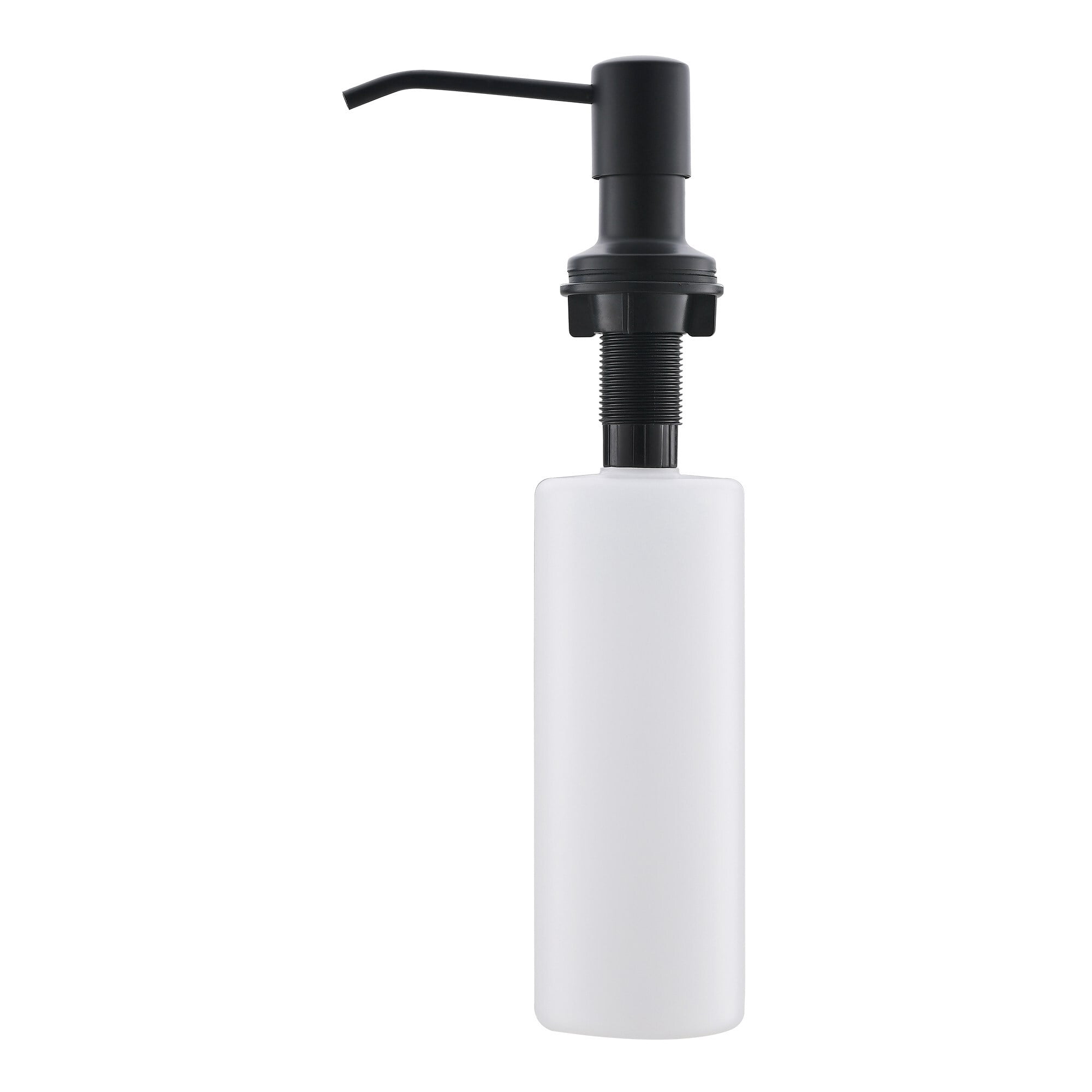 Modern Stainless Steel Kitchen Soap Dispenser Black Matte - Walmart.com