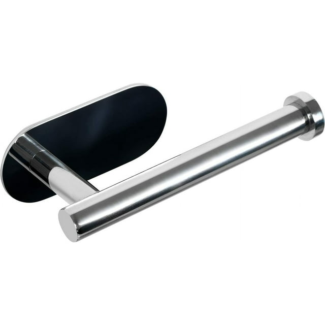 Modern Stainless Steel Self Adhesive Toilet Paper Holder No Drill