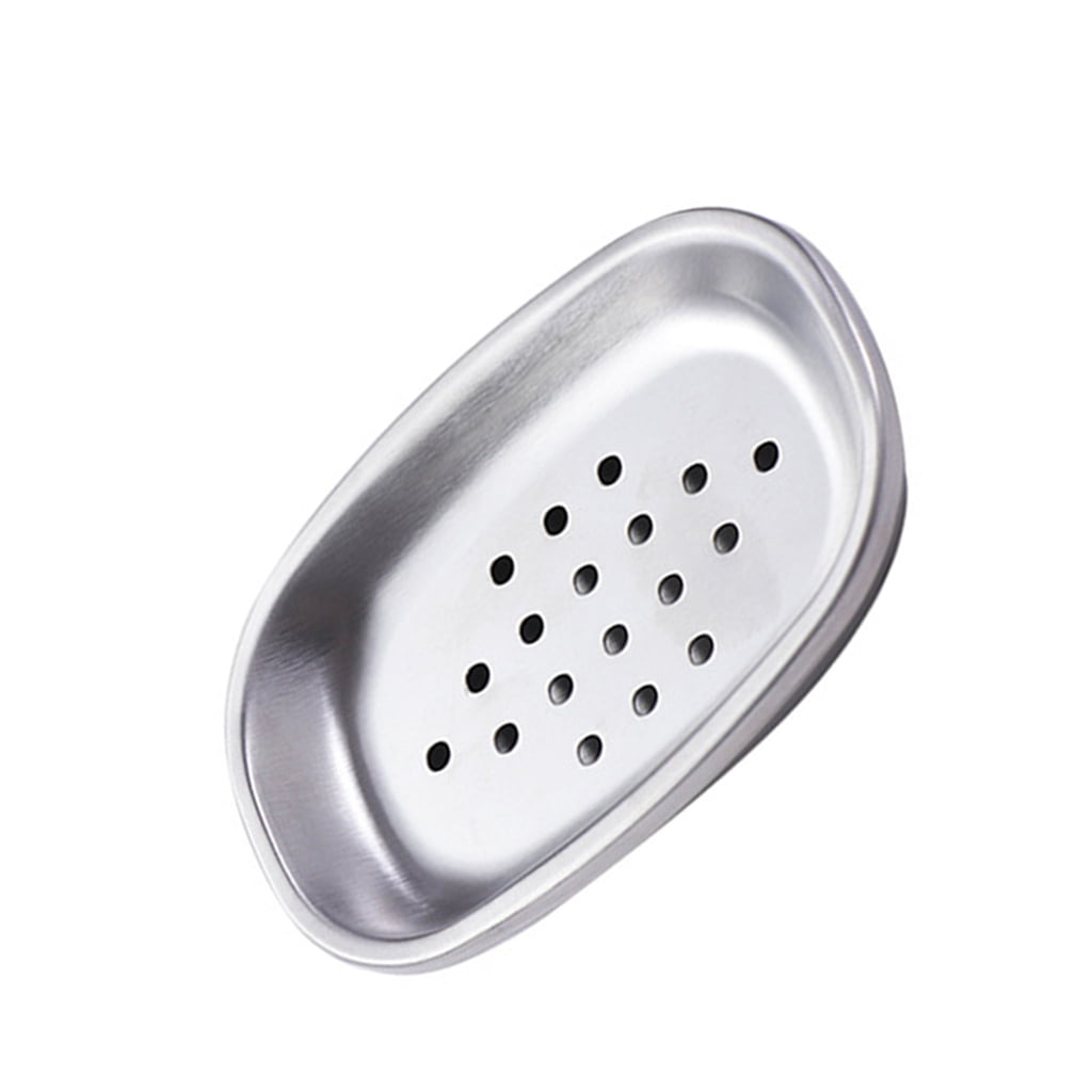 Modern Stainless Steel Soap Tray Storage for Bathroom and Kitchen ...