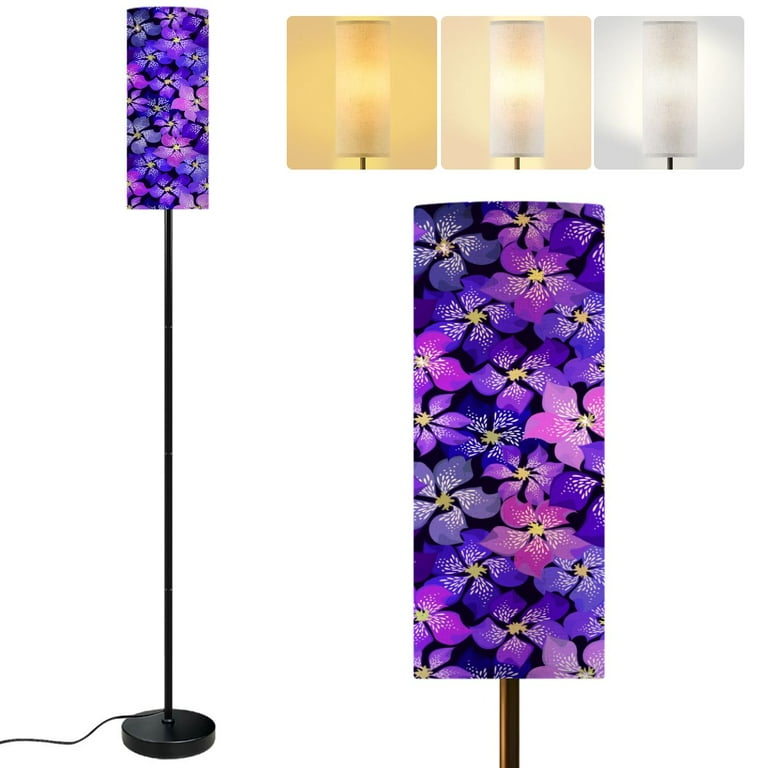 Modern Purple Floor Lamps Modern LED Floor Lamps Lighting Living