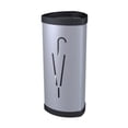 thumbnail image 1 of Modern Steel Plated Umbrella Stand in Silver Grey with Umbrella Shaped, 1 of 1