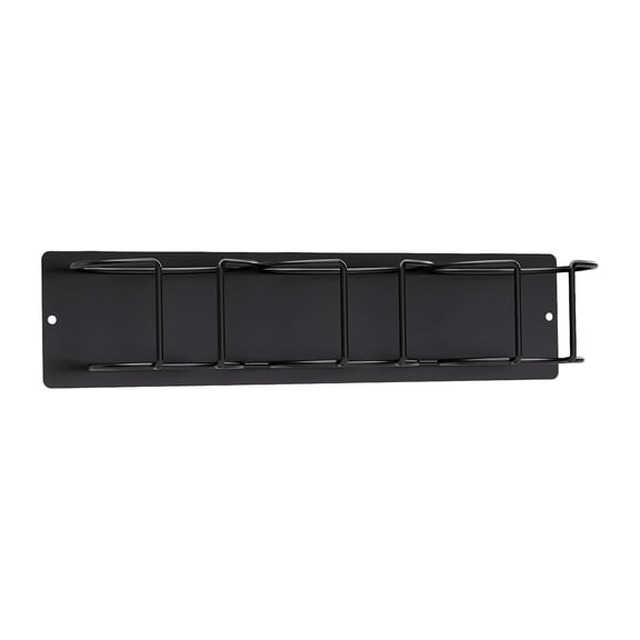 Modern Refrigerator Cup Holder Organizer Steel Space Saving Kitchen Storage Solution No Tools Installation Required