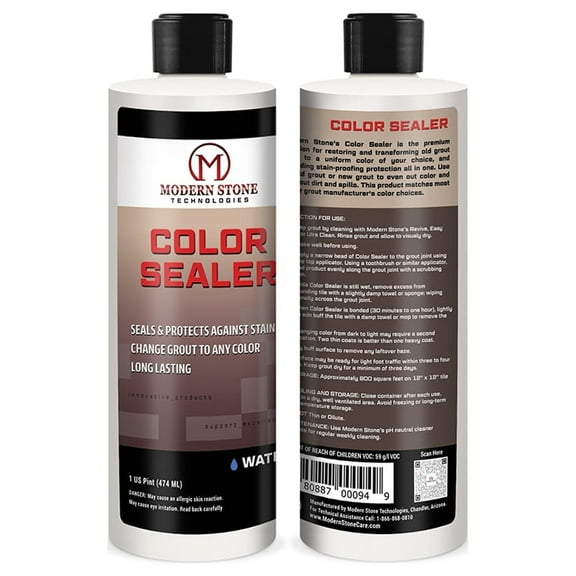 Modern Stone Color Sealer - Mapei - Transform, Protect, Change Grout Color | Water-Based Formula