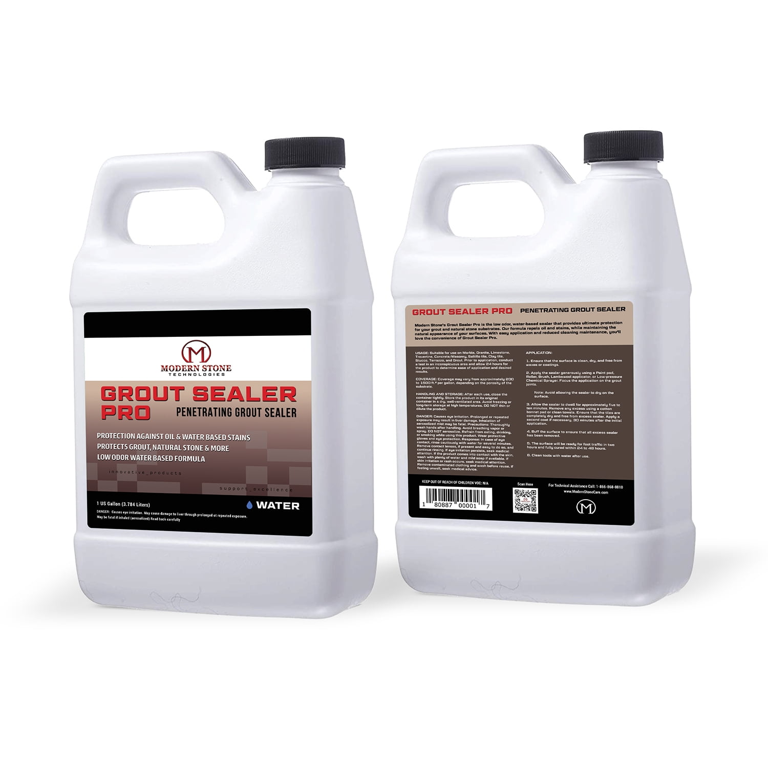 Modern Stone Grout Sealer Pro Ultimate Grout & Stone Protection Low