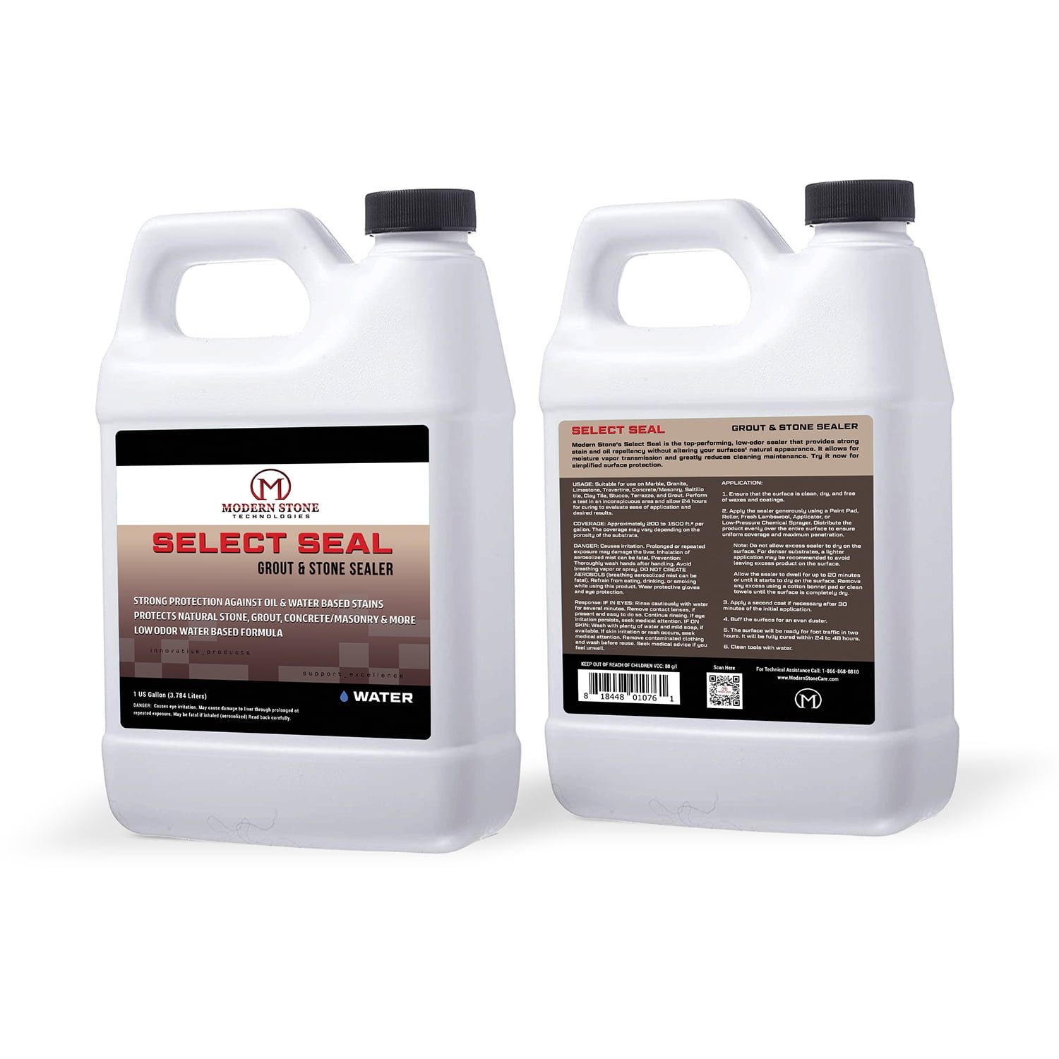 Modern Stone Select Seal Grout & Stone Sealer Enhanced Stain & Oil