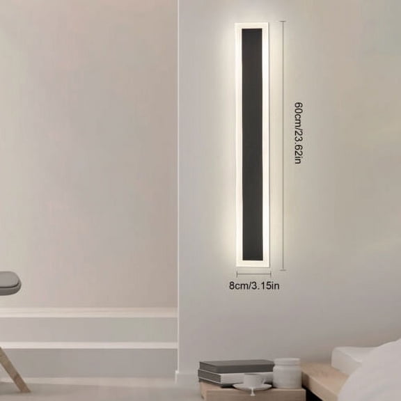 Modern Strip Wall Light LED Wall-mounted 60CM Lamp Waterproof Exterior Fixture