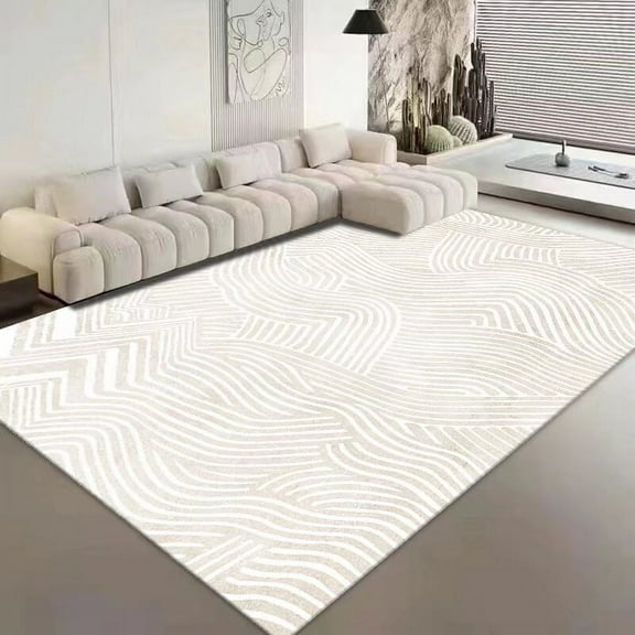 Modern Stripe Living Room ration Carpets Minimalism Light Luxury Rugs Sofa Coffee Table Beside Rug Home r Non-slip Mats