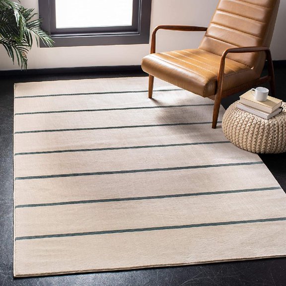 Modern Stripe Non-Shedding Living Room Bedroom Area Rug