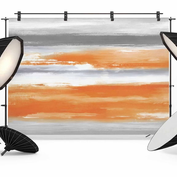 Modern Style Backdrop for Photography, Gradient Color Abstract Artistic Sunset Cloud Casual Photo Backdrop Portrait Background Party Banner Photo Backgrounds for Studio Booth Props, 7x5ft