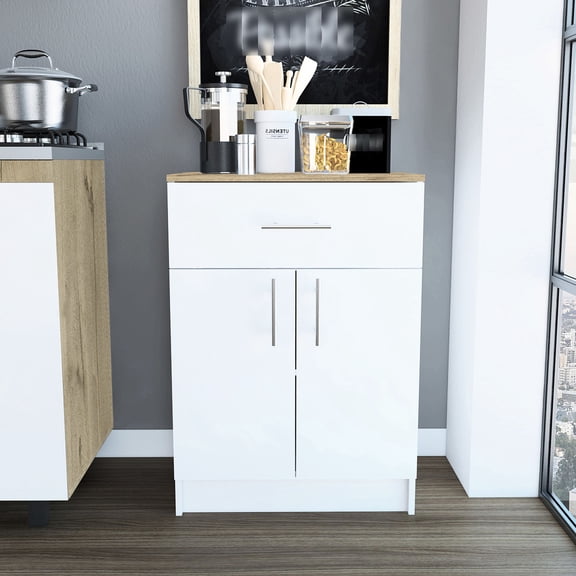 Modern Style - Compact & Functional Design - Kitchen Setting - Store Utensils & Food