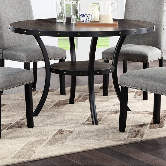 Modern Style Natural Wooden Table With Stylish Storage Solution For Dining Classic Wood Versatile Meals