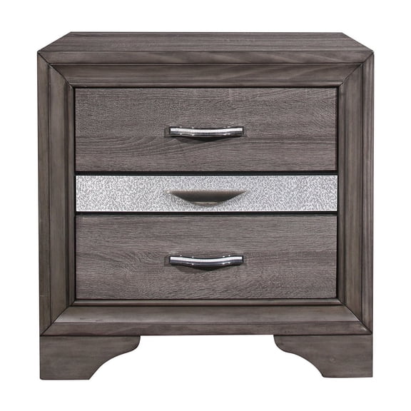 Modern Style Nightstand - Drawers for Various Items - Bedside Spot - Keep Things in Order