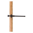 thumbnail image 1 of Modern Style Pullout Retractable Garment Rod - Oil Rubbed Bronze, 1 of 2