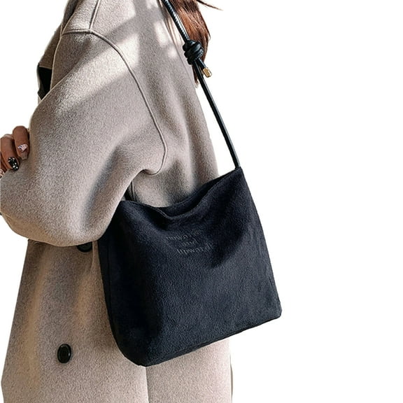 Modern Style Shoulder Handbag Underarm Bags Bucket Bag for Women and Girls