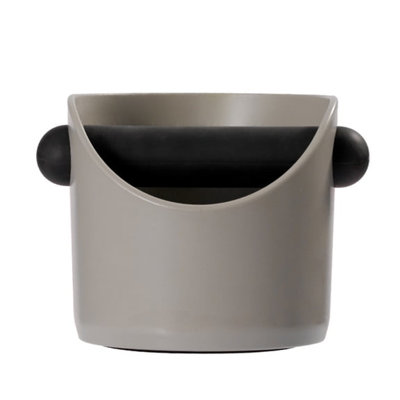 Modern Style Small Coffee Waste Container Plastic Texture for Espresso Lover