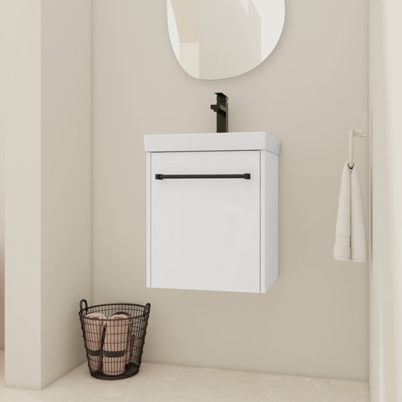 Modern Style, Three-Layer Glaze Basin | Create a Stylish Bathroom | Ample Storage for Bathroom Items