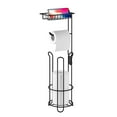 Modern Style Toilet Paper Holder With Dispenser Standing Bathroom