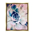 thumbnail image 1 of Modern Succulent Plant View Botanical & Floral Photograph Metallic Gold Framed Art Print Wall Art, 1 of 6