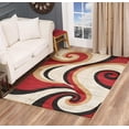 thumbnail image 1 of Modern Swirls Carpet for Living Room Luxury Home rations Sofa Table Large Area Rugs Entrance Doormat, 1 of 5