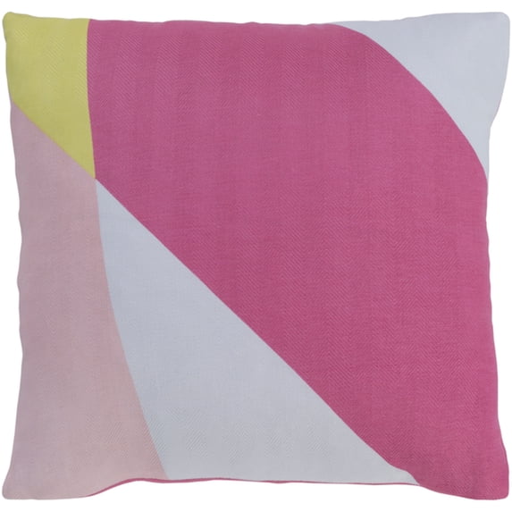 Modern TO028-2222P Square 22" x 22" Pillow Cover + Poly Insert
