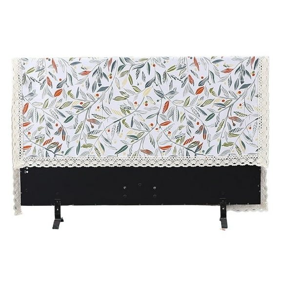 Modern TV Covers Floral Decorative Mats For Wall-mounted Household Furniture All-purpose Cover