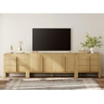 thumbnail image 1 of Modern TV Stand for TVs up to 120 inch, 126" Entertainment Center with Adjustable Shelves and 6 Drawers, Large TV Console for Living Room,Bedroom, 1 of 6