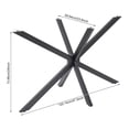 thumbnail image 1 of Modern Table Base, Metal Coffee Table Legs, Desk Base, Furniture Legs, Bench Legs, 1 of 14