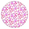thumbnail image 1 of Modern Tablecloth with Artistic Tie Dye and Psychedelic Rainbow Gradient Patterns, Colorful Abstract Pop Art Style, Chic and Stylish Table Cover, 1 of 7