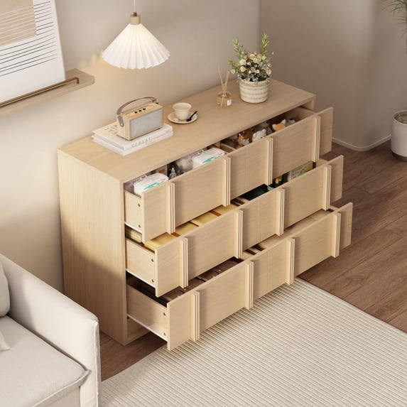 Modern Tall Narrow Dresser Chest of Drawers - Vertical Storage Cabinet ...