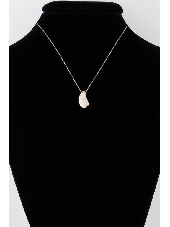 Modern Teardrop Chain Necklace